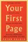 Your First Page: First Pages and What They Tell Us about the Pages That Follow Them