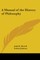 A Manual of the History of Philosophy