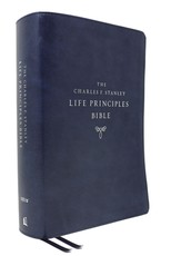 Niv, Charles F. Stanley Life Principles Bible, 2nd Edition, Leathersoft, Blue, Comfort Print Niv, Charles F. Stanley Life Principles Bible, 2nd Edition, Leathersoft, Blue, Comfort Print