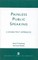 Painless Public Speaking