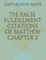 The False Fulfillment Citations of Matthew Chapter 2