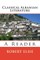 Classical Albanian Literature