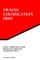 Study Guide for 1Z0-052