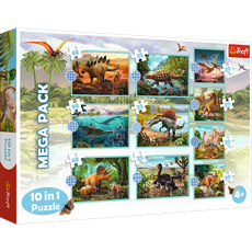 TREFL Puzzle Dinosaurs 10 in 1 set TREFL Puzzle Dinosaurs 10 in 1 set