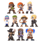 ONE PIECE Mini figūriņa necaurspīdīgā iepakojumā, 5 cm