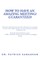 How to Have an Amazing Meeting Guaranteed
