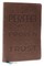 Nkjv, Thinline Bible, Verse Art Cover Collection, Genuine Leather, Brown, Thumb Indexed, Red Letter, Comfort Print