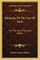 Elements of the Law of Torts
