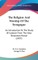 The Religion And Worship Of The Synagogue