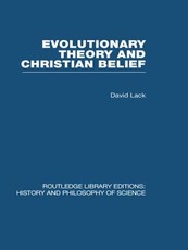 Evolutionary Theory and Christian Belief Evolutionary Theory and Christian Belief