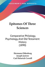 Epitomes Of Three Sciences Epitomes Of Three Sciences