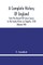 A Complete History Of England