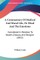 A Commentary Of Medical And Moral Life, Or Mind And The Emotions