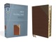 Niv, Thinline Bible, Leathersoft, Brown, Red Letter, Thumb Indexed, Comfort Print