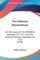 Two Historic Dissertations