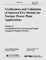 Verification & Validation of Selected Fire Models for Nuclear Power Plant Application