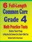 6 Full-Length Common Core Grade 4 Math Practice Tests