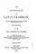 The Principles of Latin Grammar