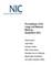 Proceedings of the Large Jail Network Meeting