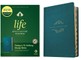 NLT Life Application Study Bible, Third Edition (Red Letter, Leatherlike, Teal Blue, Indexed)