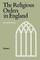 Religious Orders Vol 1
