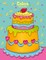 Cakes Coloring Book 1