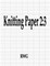 Knitting Paper 2