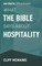 What the Bible Says About Hospitality