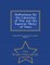 Reflections on the Calamities of War and the Superior Policy of Peace - War College Series