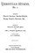 Christian Hymns No. 1. For Use in Church Services
