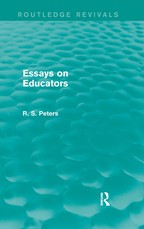 Essays on Educators (Routledge Revivals) Essays on Educators (Routledge Revivals)