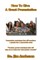 How To Give A Great Presentation