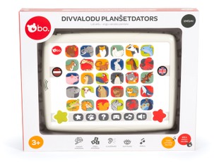 bo. Educational Toy - Bilingual Tablet (Latvian lang.)