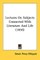Lectures On Subjects Connected With Literature And Life (1850)