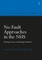No-Fault Approaches in the Nhs