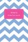 Tess's Pocket Posh Journal, Chevron