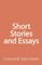 Short Stories and Essays