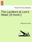 The Landlord at Lion's Head. [A Novel.]