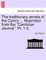 The Traditionary Annals of the Cymry ... Reprinted from the "Cambrian Journal." PT. 1-3.
