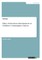 Effect of Television Advertisement on Children's Consumption Choices