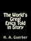 The World's Great Epics Told in Story