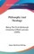 Philosophy And Theology