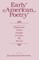 Early American Poetry