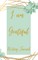I am Grateful Writing Journal - Green Gold