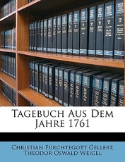 Tagebuch Aus Dem Jahre 1761 Tagebuch Aus Dem Jahre 1761