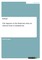 The impacts of the financial crisis on citizens trust in institutions