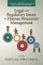 Legal and Regulatory Issues in Human Resources Management (HC)