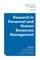Research in Personnel and Human Resources Management