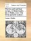 Hymns and Spiritual Songs, in Three Books. ... by I. Watts, D.D. the Thirty-Seventh Edition.