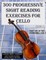 300 Progressive Sight Reading Exercises for Cello Large Print Version